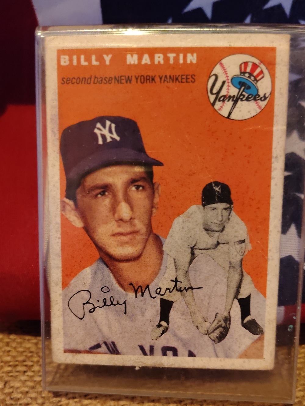 1954 Topps Billy Martin #13 – A Classic Piece of Yankees History